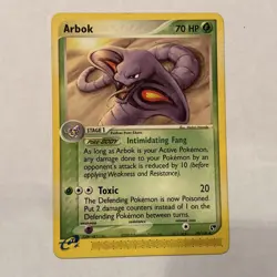 Arbok - 29/100 - Uncommon - EX Sandstorm - Pokemon Card - LP Good Shape - Image 1