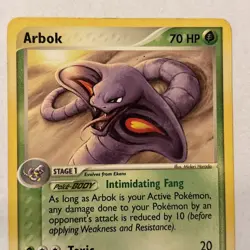Arbok - 29/100 - Uncommon - EX Sandstorm - Pokemon Card - LP Good Shape - Image 2