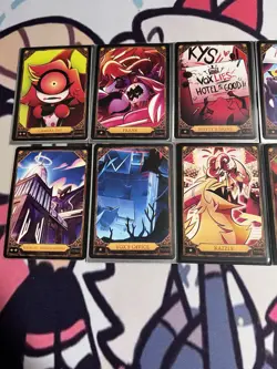Season 2 Hazbin Hotel 1st Edition 14 Cards Bulk Lot Non Foil - Image 2