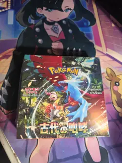 Pokemon Cards Scarlet & Violet Ancient Roar Booster Box Japanese TCG Sealed - Image 1