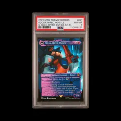 MTG Magic The Gathering Slab Slicer, Hired Muscle PSA 8 NM - Image 1