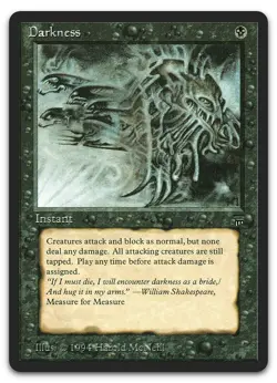 Darkness (LP) Legends LEG Magic MTG - Image 1