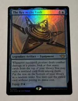MTG The Key to the Vault - Outlaws of Thunder Junction FOIL LP - Image 1
