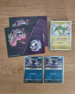 Pokemon Ascended Heroes Gastly Stickers, Cards & 55 Bulk Cards - No Sealed Packs - Image 1