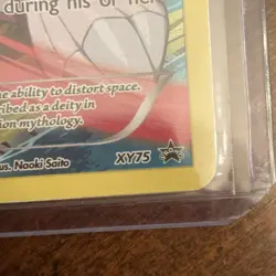 Pokemon TCG Palkia XY75 Full Art Black Star Promo Card English - Image 3
