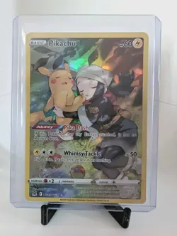 Pokemon Pikachu (TG05/30) Lost Origin Trainer Gallery MP HOLO - Image 1