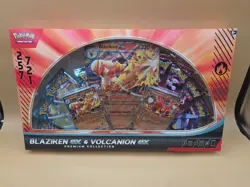 Pokemon TCG Blaziken ex & Volcanion ex Premium Collection new destined rivals - Image 1
