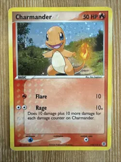 Charmander - 113/112 - Pokemon Ex FireRed LeafGreen Ultra Rare DMG - Image 1