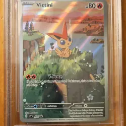 Pokemon Scarlet & Violet Black Star Promo Victini SVP EN 208 Holo English 2025 - Image 3