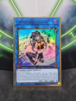 Yugioh I:P Masquerena MGED-EN035 Premium Gold Rare 1st Edition NM - Image 1