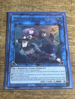 Yugioh Mermail Abyssalacia DANE-EN094 Ultra Rare NM - Image 1