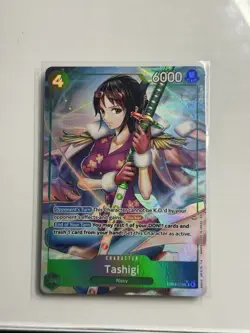 One Piece Tashigi Extra Booster Heroines Rare Holo EB03-018 Alt Art - Image 2