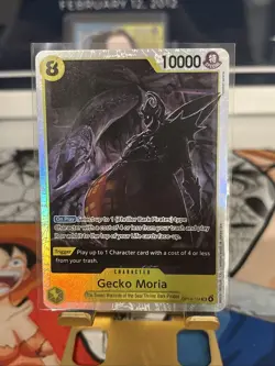 One Piece OP14-104 Gecko Moria SR The Azure Sea’s Seven English - Image 1