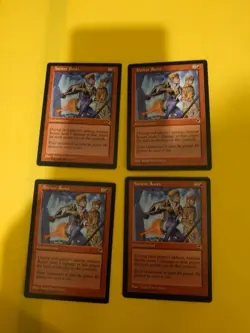 Ancient Runes playset Tempest. Old Vintage. Magic the Gathering 4 Card - Image 1