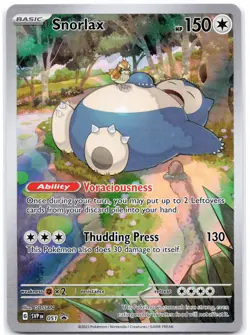 Snorlax 051 Holofoil SV: Scarlet & Violet Promo Cards NM - Image 1