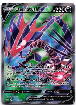 Eternatus V SWSH044 Holofoil SWSH: Sword & Shield Promo Cards NM - Image 1