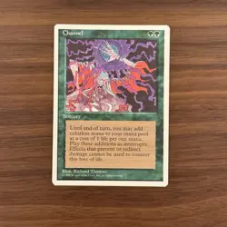 Channel NM Fourth Edition 1995 Magic the Gathering Card MTG TCG - Image 1