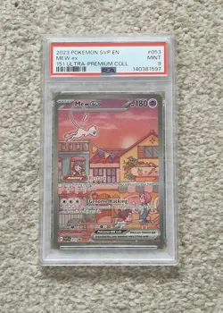 PSA 9 - Mew ex SVP 053 Pokemon Card - 151 UPC Promo - Image 1