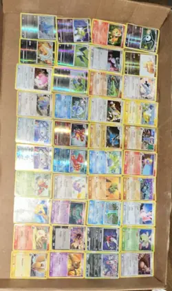 Pokemon TCG 40 Card Lot Pikachu Darkrai Lucario - Image 1