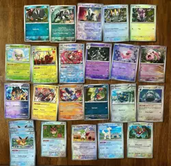 Prismatic Evolutions Lot Masterballs, Pokeballs, Holo Energies 50+ Cards TCG - Image 1