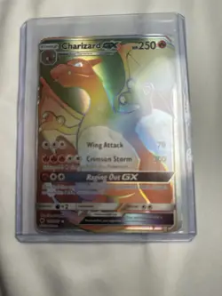 Pokemon TCG Charizard GX Holo Ultra Rare Card Burning Shadows 150/147 Rainbow - Image 1