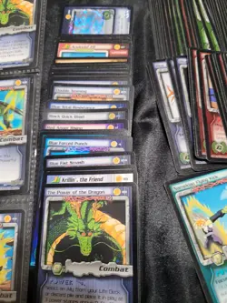 Dragon Ball Z CCG Score Bulk Lot Of 370 Cards CELL Saga 30 Rare - Image 5