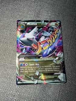 Pokemon TCG Mega M Latios EX Holo Ultra Rare Card 59/108 XY Roaring Skies - Image 1