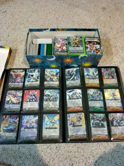Cardfight Vanguard Bulk Lot of 2000 Cards Binder and Box mixed rarity and era - Image 5