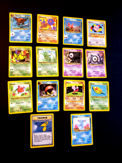 NEO Discovery Pokemon Lot of 14 w/ 2 Rare & 6 Uncommon - LP-MP - Image 2