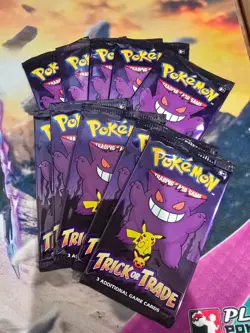 Lot of 10 Trick or Trade 2022 Pokemon Packs SEALED BRAND NEW - Image 1