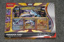 New Sealed! Pokemon TCG: Paradox Fury Premium Collection - 2024 Amazon Exclusive - Image 1