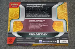 New Sealed! Pokemon TCG: Paradox Fury Premium Collection - 2024 Amazon Exclusive - Image 2
