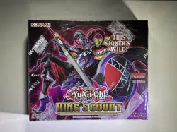 2021 Yugioh King's Court KICO Booster Box New Sealed 753569032882 - Image 1