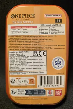 Sealed One Piece Card Game Mini Tin Vol. 2 Luffy OP-13 NEW - Image 2
