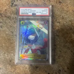 2024 One Piece Op04-105 Charlotte Amande PSA 10 Premium Card Collection BS Vol.1 - Image 1