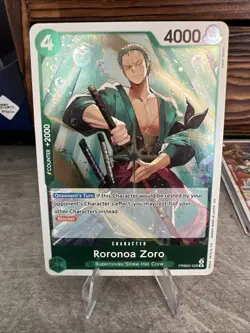 One Piece TCG The Best Vol. 2 PRB-02 - Roronoa Zoro R PRB02-006 - English NM - Image 1