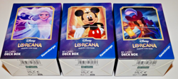 Disney Lorcana TCG - 3x Deck box Mickey, ELSA & Captain Hook Erstes Kapitel - Image 1