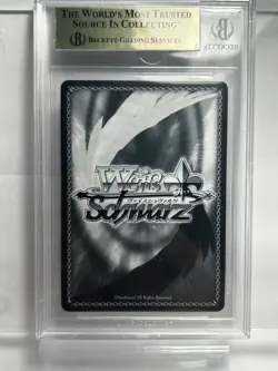 Signed Weiss Schwarz Arifureta ARI/S103-019SP SP Mew FOIL BGS 10 - Image 2