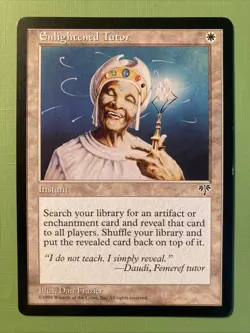 MTG - Enlightened Tutor - Mirage - NM - Image 1