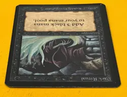MTG DARK RITUAL Alpha (OldManMTG 008-126) - Image 3
