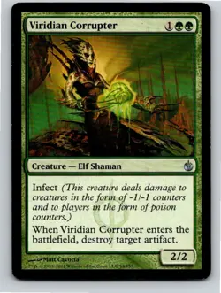 Magic the Gathering Viridian Corrupter Mirrodin Besieged MTG Free Shipping! - Image 1