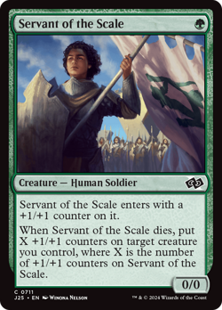 Servant of the Scale [Foundations Jumpstart] Magic MTG - Image 1