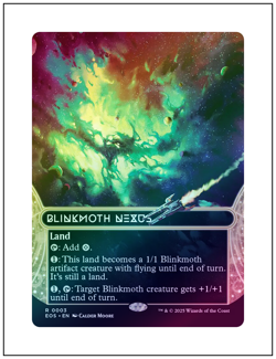 1x Blinkmoth Nexus 0003, Foil, Edge of Eternities Stellar Sights, Magic MTG NM - Image 1