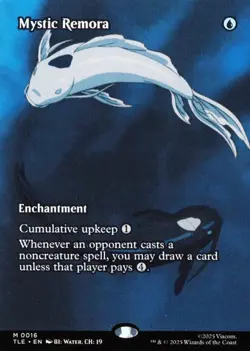 Mystic Remora Borderless Avatar The Last Airbender MTG #0016 Non-Foil - Image 1