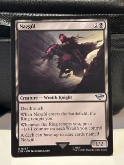Nazgul (337) LP MTG Lord of the Rings LTR - Image 1