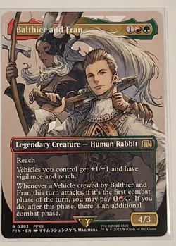 Balthier and Fran (0393) (Borderless) Final Fantasy Regular - Image 1