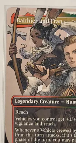 Balthier and Fran (0393) (Borderless) Final Fantasy Regular - Image 4