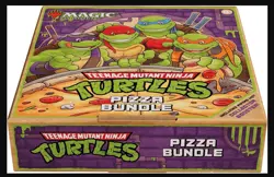 Magic The Gathering Teenage Mutant Ninja Turtles TMNT Pizza Bundle PRESALE - Image 1