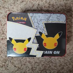 Pokemon Celebrations Collector Chest Lunch Box Trading Card Game TCG - Image 4