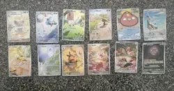 Pokemon Illustration Rare Lot Of 12 Cards - Image 1